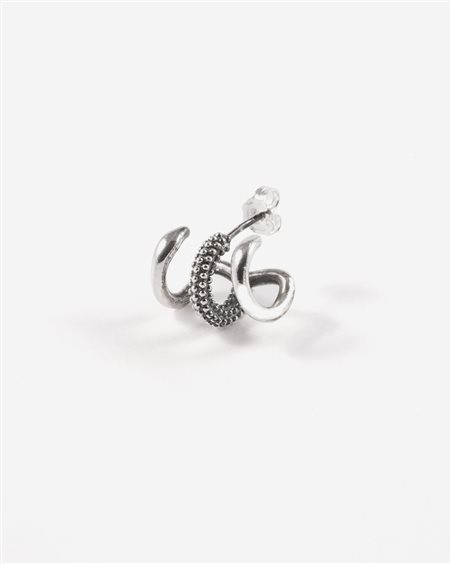 Einzelner Ohrring Nove25 Dame in Silber N25ORE00491 - N25ORE00491